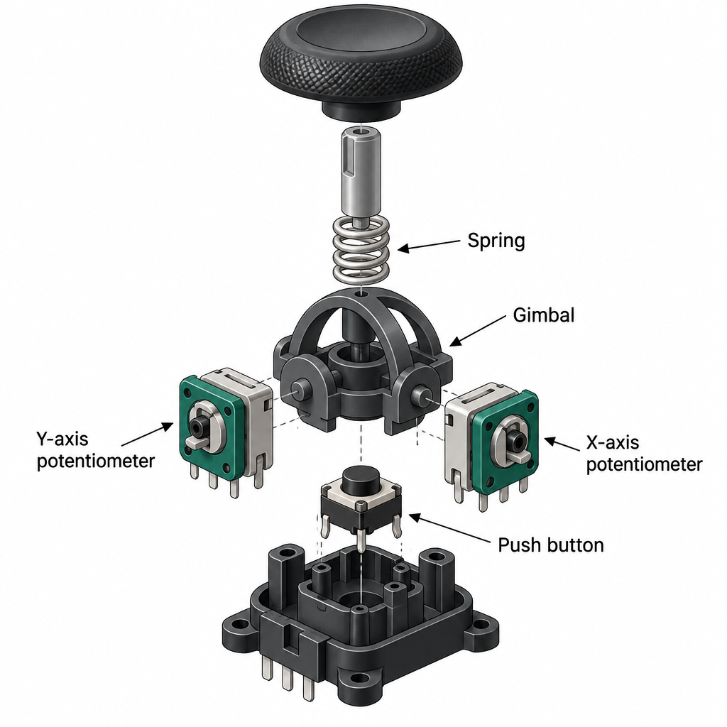 Joystick Internal Diagram