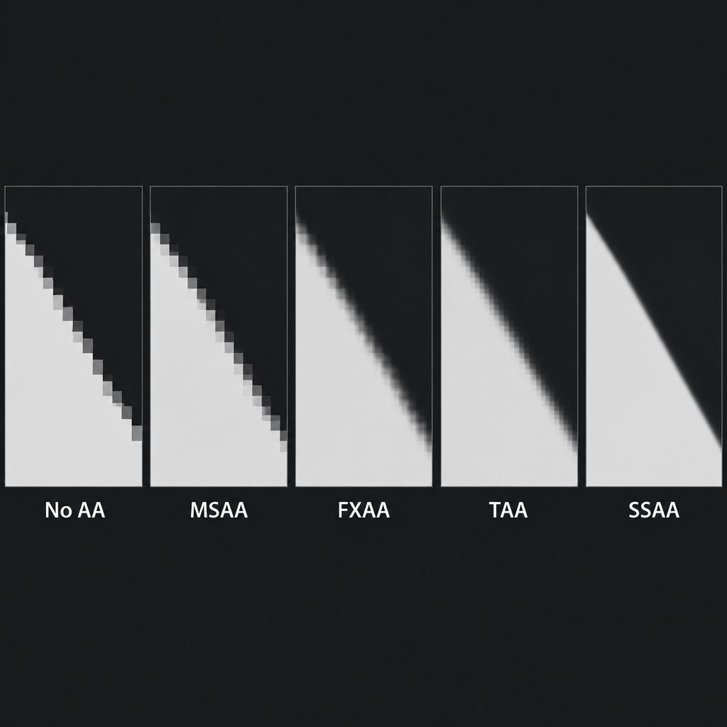AA Techniques Comparison Chart