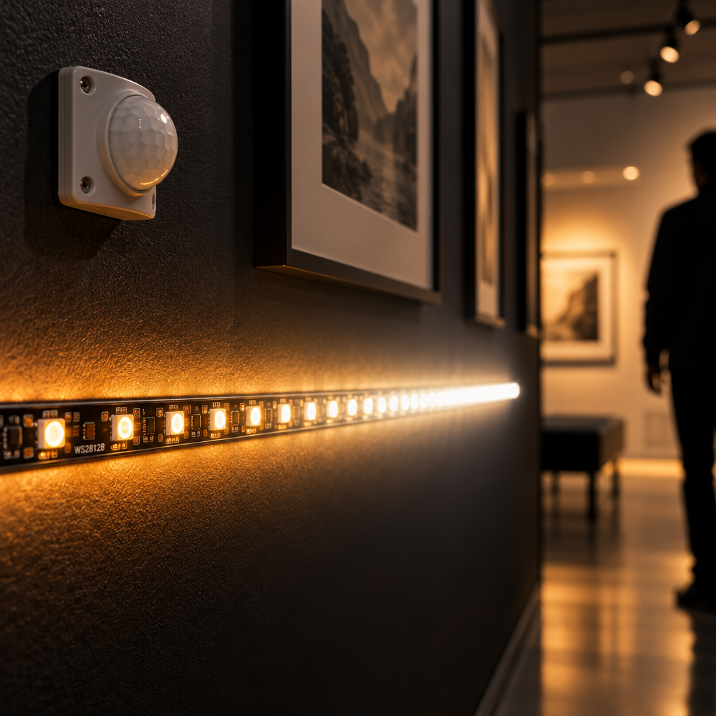 Breathing LED Strip Installation