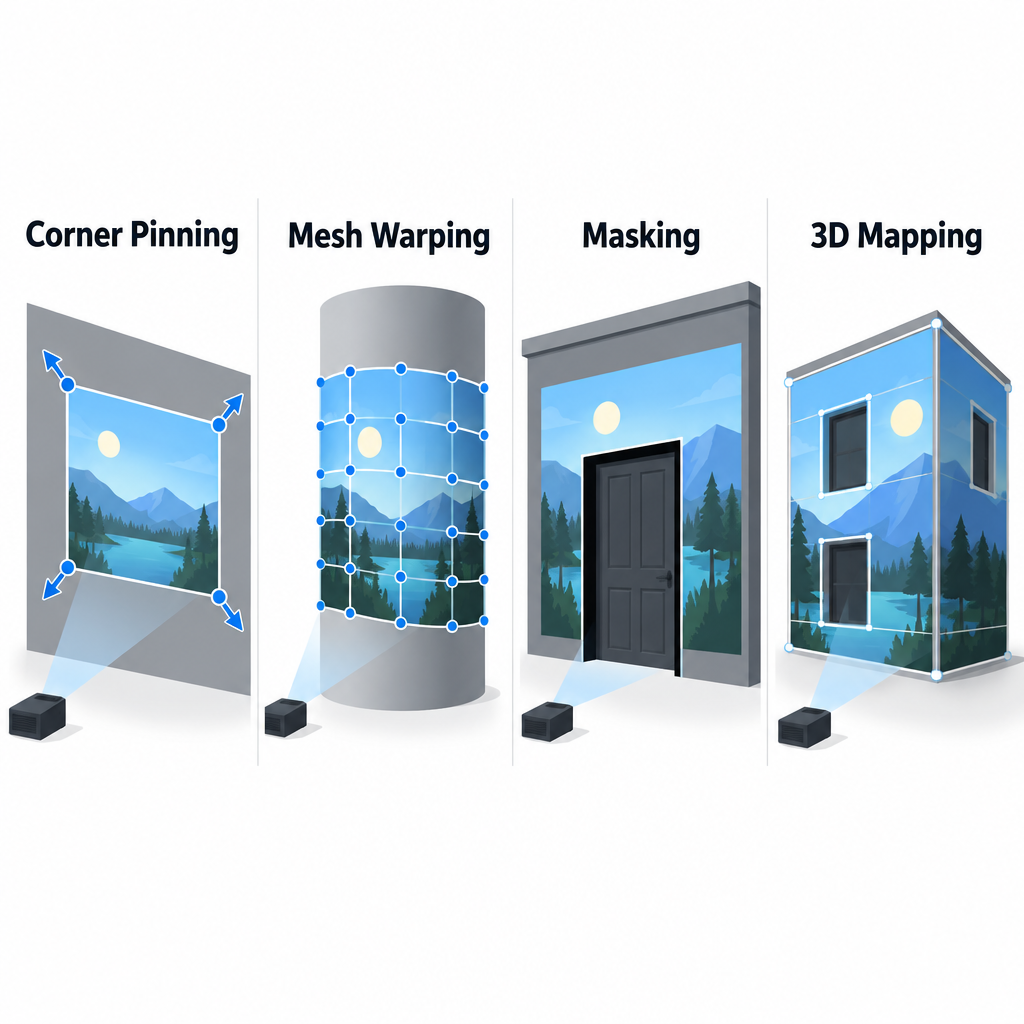 Four Core Mapping Techniques Diagram